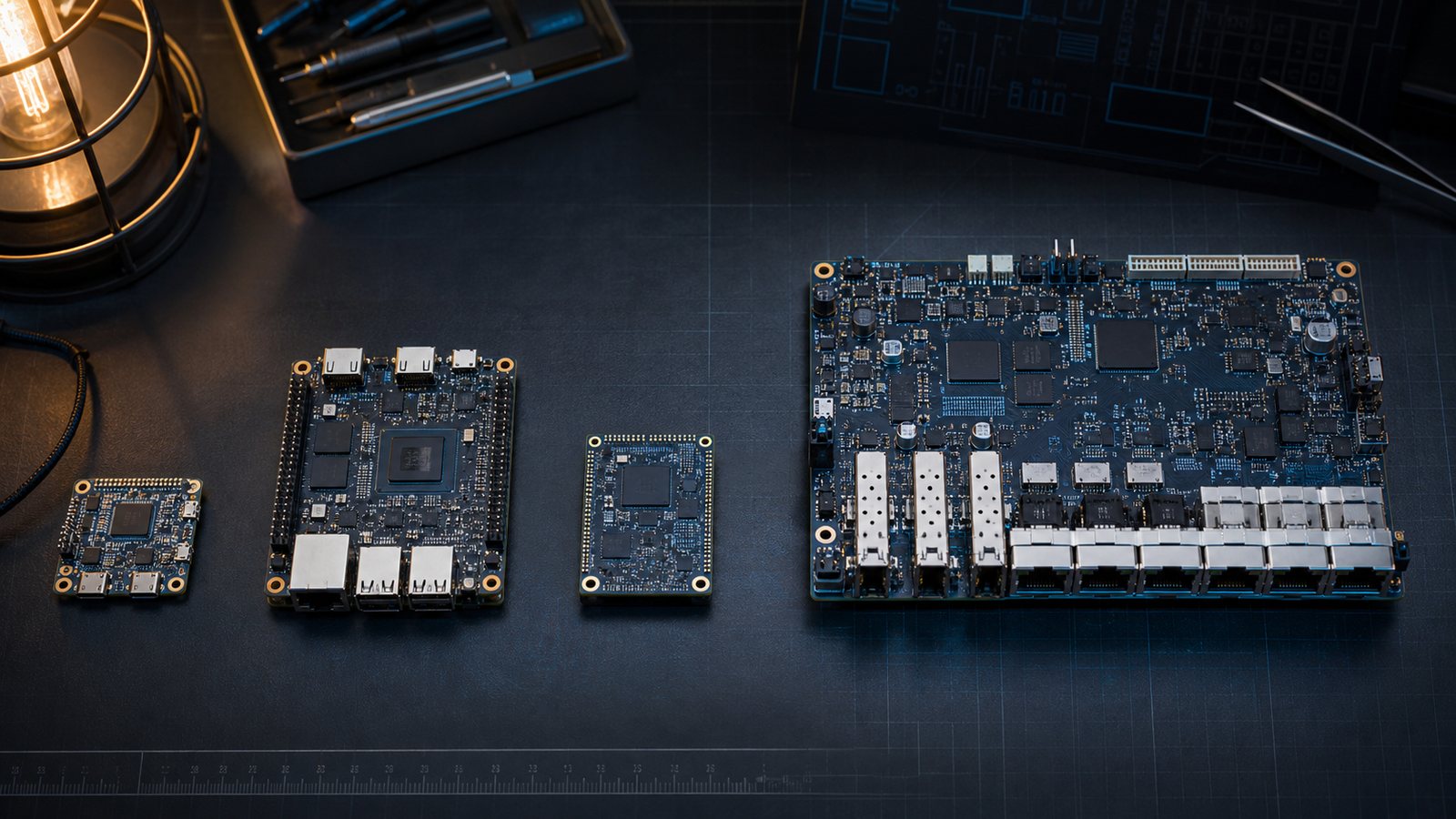Banana Pi style boards from compact maker models to router platforms
