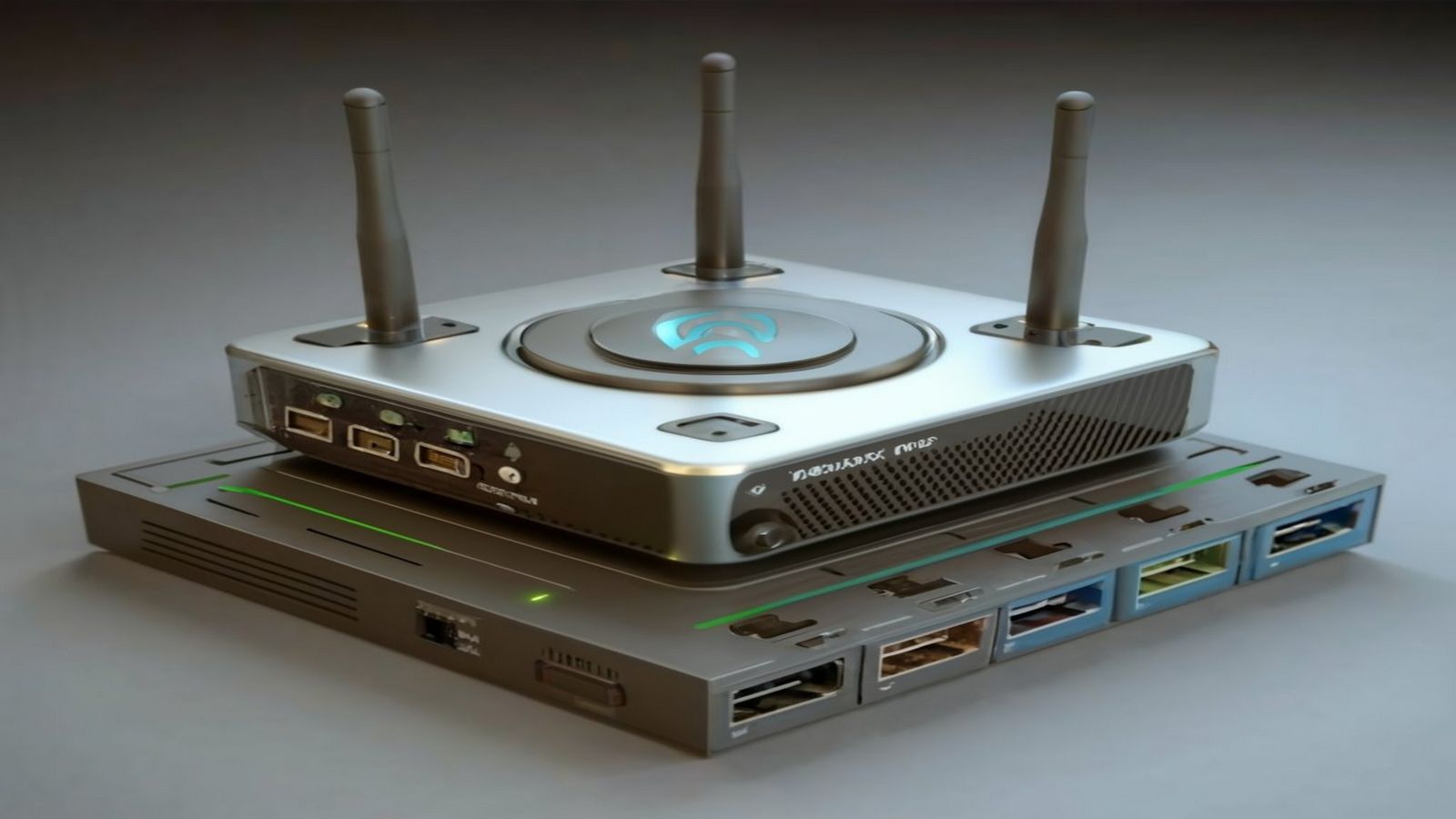 Three router platforms BPI-R4 Pro, BPI-R4, and OpenWrt One side by side with specification labels