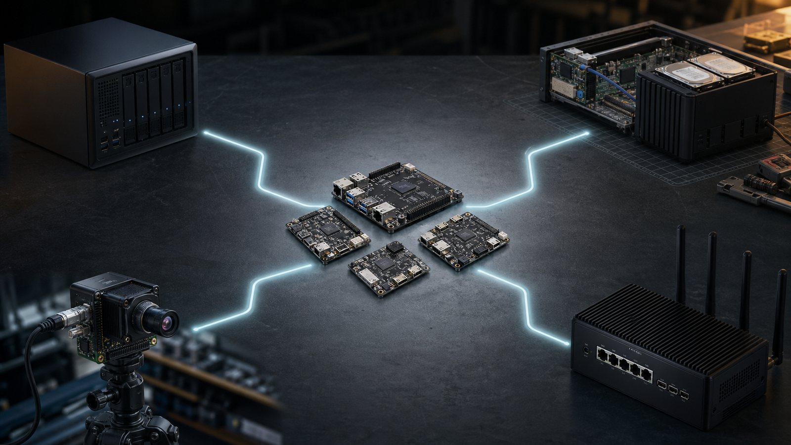 Banana Pi models branching toward compute storage AI and router projects
